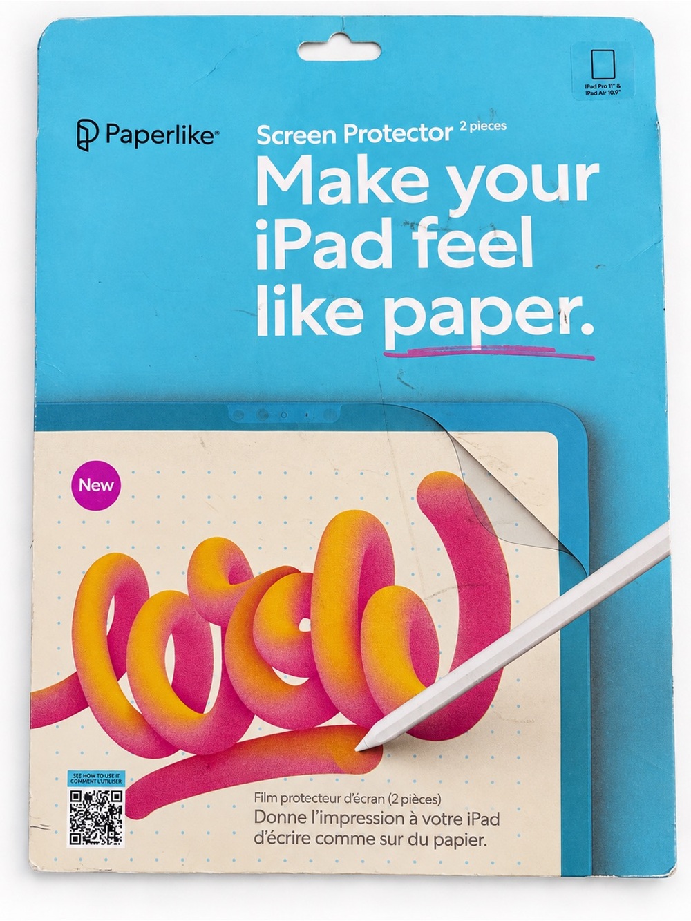 Paperlike Screen Protector 2 Pack iPad Pro 11” iPad Air 10.9”